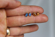 Load image into Gallery viewer, 14k Gold Electroformed Stud Earrings