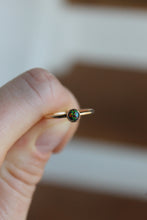 Load image into Gallery viewer, Dainty Opal 14k Gold Filled Stacking Ring size 3.75