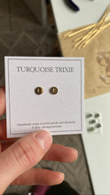 Load image into Gallery viewer, *Made to Order* Custom Stamped Monogrammed Studs *14k Gold Fill or Sterling Silver