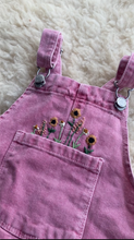Load image into Gallery viewer, Hand Embroidered Baby Overall Dress 🌸 18-24m
