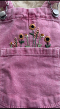 Load image into Gallery viewer, Hand Embroidered Baby Overall Dress 🌸 18-24m

