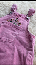 Load image into Gallery viewer, Hand Embroidered Baby Overall Dress 🌸 18-24m

