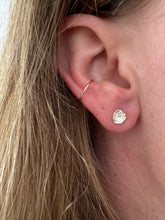 Load image into Gallery viewer, Sterling Silver Water Cast Stud Earrings
