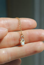 Load image into Gallery viewer, Water Cast 14k Gold Filled + Sterling Silver Necklace
