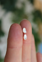 Load image into Gallery viewer, Sterling Silver Water Cast Stud Earrings
