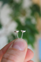 Load image into Gallery viewer, Sterling Silver Water Cast Stud Earrings
