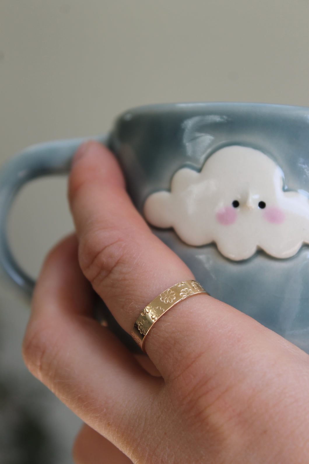 14k Gold Filled Daisy Band