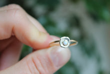 Load image into Gallery viewer, Opal + Water Cast Ring Size 7.75
